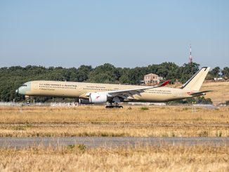 Project Sunrise A350 test flight