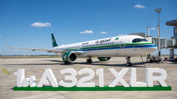 Saudia first A321XLR