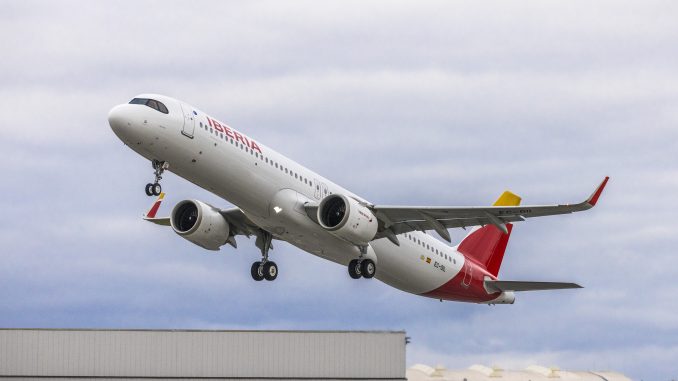 Iberia A321XLR capacity growth