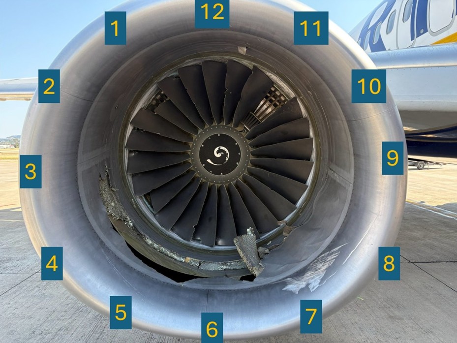 Ryanair 737 window loss